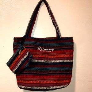 Boracay Beach Philippines Fabric Tote Bag